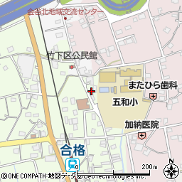 静岡県島田市竹下467周辺の地図