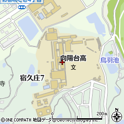 早稲田摂陵中学校周辺の地図