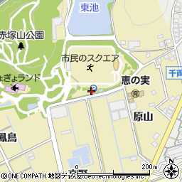 愛知県豊川市市田町東堤下周辺の地図
