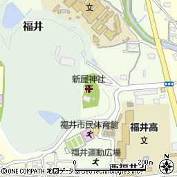 新屋神社周辺の地図
