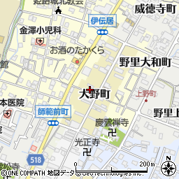 兵庫県姫路市大野町61周辺の地図