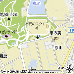 愛知県豊川市市田町（東堤下）周辺の地図