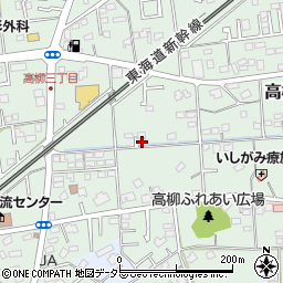 静岡県藤枝市高柳1633周辺の地図