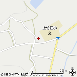 岡山県加賀郡吉備中央町上竹2066周辺の地図