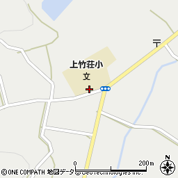 岡山県加賀郡吉備中央町上竹2065周辺の地図