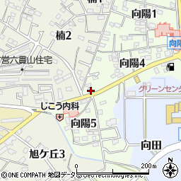 愛知県知多郡武豊町向陽4丁目20周辺の地図