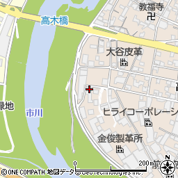 兵庫県姫路市花田町高木321周辺の地図
