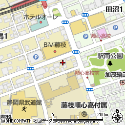 株式会社アイワ不動産　藤枝支店周辺の地図