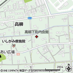 静岡県藤枝市高柳1730-1周辺の地図