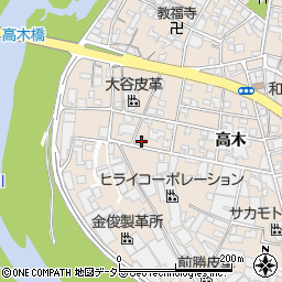 兵庫県姫路市花田町高木29周辺の地図