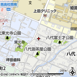 兵庫県姫路市八代792-5周辺の地図