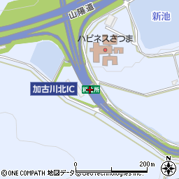 兵庫県加古川市志方町大澤827周辺の地図