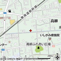 静岡県藤枝市高柳1653-2周辺の地図