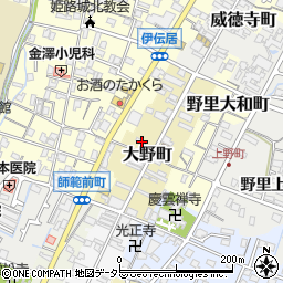 兵庫県姫路市大野町60周辺の地図