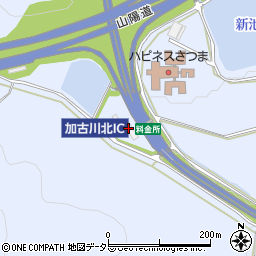 西日本高速道路株式会社　関西支社加古川北料金所周辺の地図