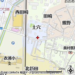 愛知県知多郡武豊町土穴40周辺の地図