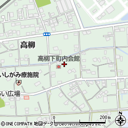 静岡県藤枝市高柳1727周辺の地図