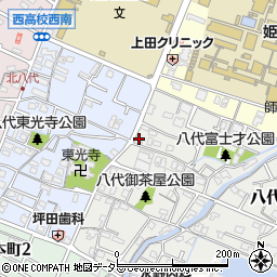 兵庫県姫路市八代792周辺の地図
