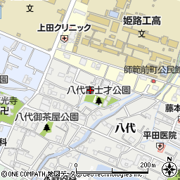 兵庫県姫路市八代779-2周辺の地図