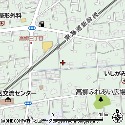 静岡県藤枝市高柳1623-2周辺の地図