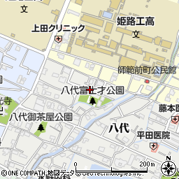 兵庫県姫路市八代779周辺の地図