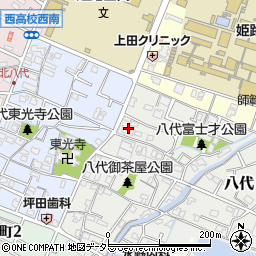 兵庫県姫路市八代792-7周辺の地図