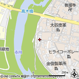 兵庫県姫路市花田町高木312周辺の地図