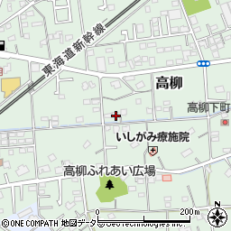 静岡県藤枝市高柳1662-4周辺の地図