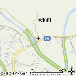 静岡県掛川市大和田443周辺の地図