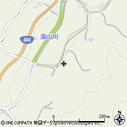 岡山県加賀郡吉備中央町湯山524-2周辺の地図