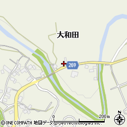 静岡県掛川市大和田445周辺の地図