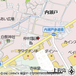 静岡日産藤枝カープラザ周辺の地図