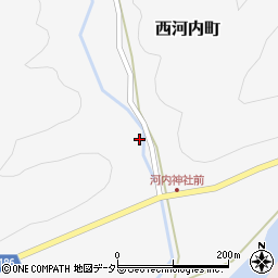 広島県三次市西河内町231-1周辺の地図