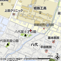 兵庫県姫路市八代777-3周辺の地図