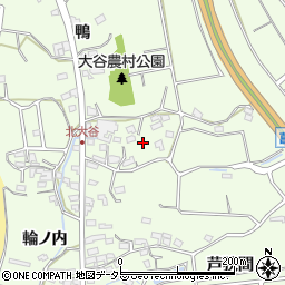 愛知県常滑市大谷菖蒲池159-3周辺の地図