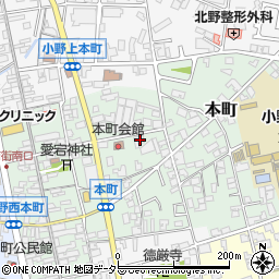 兵庫県小野市本町15-5周辺の地図