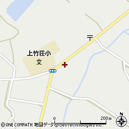 岡山県加賀郡吉備中央町上竹2046周辺の地図