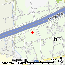 静岡県島田市竹下109-2周辺の地図