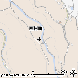 島根県浜田市西村町418周辺の地図