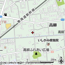 静岡県藤枝市高柳1661-1周辺の地図