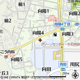 ファミリーマート武豊向陽店周辺の地図