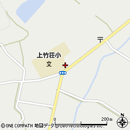 岡山県加賀郡吉備中央町上竹2048周辺の地図