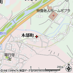 大阪府池田市木部町599周辺の地図