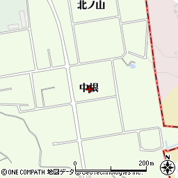 愛知県常滑市大谷中根周辺の地図