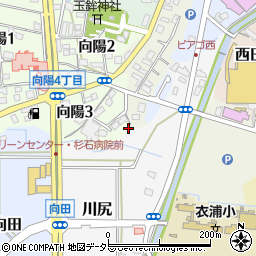 愛知県知多郡武豊町向陽3丁目54周辺の地図
