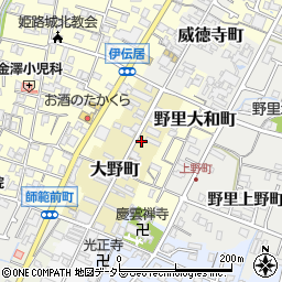 兵庫県姫路市大野町24周辺の地図