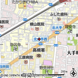シュガーレディ京阪周辺の地図
