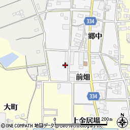 愛知県豊川市六角町前畑11周辺の地図