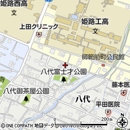 兵庫県姫路市八代779-11周辺の地図