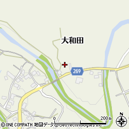 静岡県掛川市大和田444周辺の地図